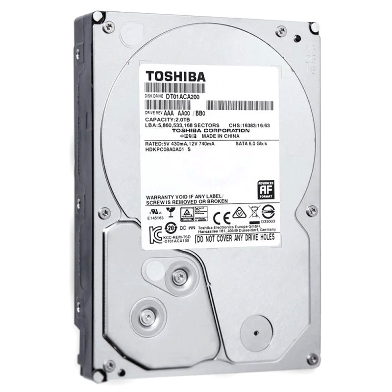 هارد اینترنال توشیبا Toshiba DT01ACA200 2TB