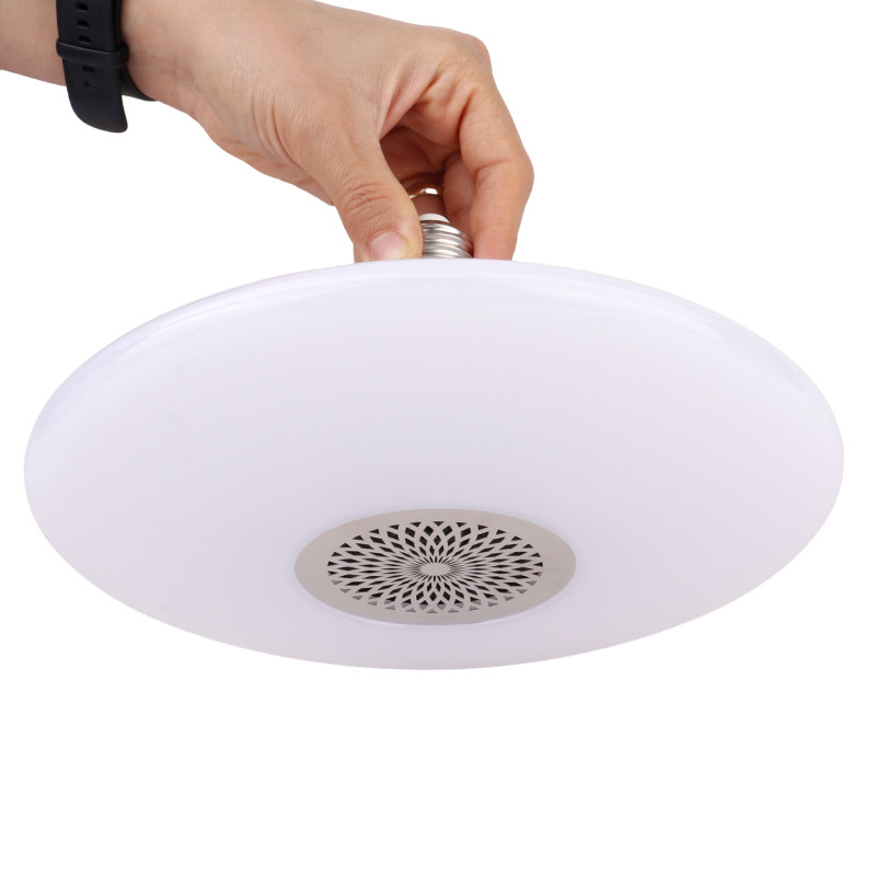 لامپ LED اسپیکر دار بلوتوثی UFO 24W E27 + ریموت کنترل