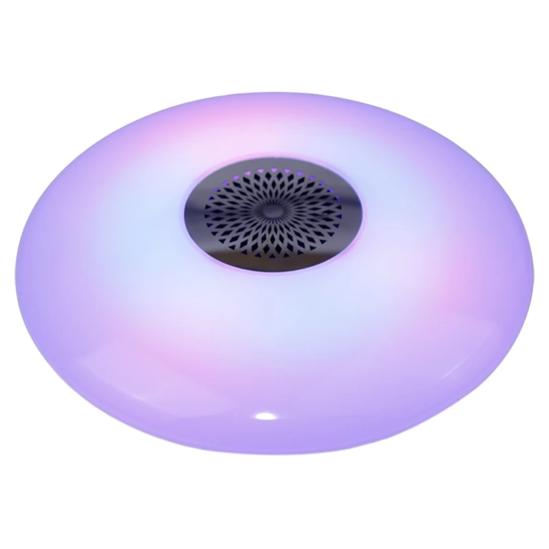لامپ اسپیکر دار بلوتوثی 24 وات UFO RGB پایه E27 + ریموت کنترل