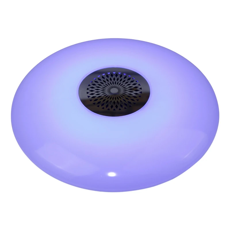 لامپ اسپیکر دار بلوتوثی 24 وات UFO RGB پایه E27 + ریموت کنترل
