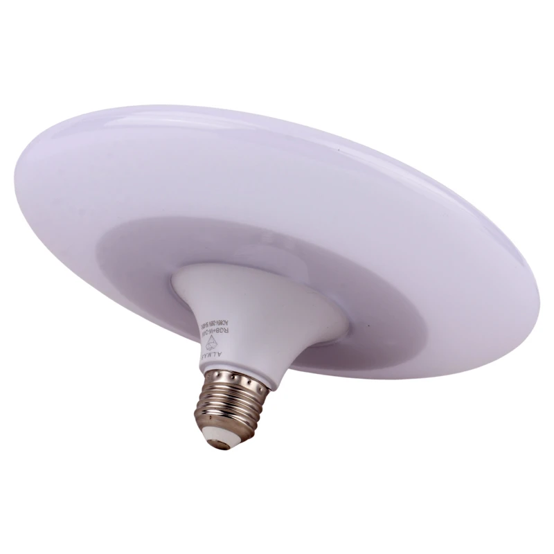 لامپ اسپیکر دار بلوتوثی 24 وات UFO RGB پایه E27 + ریموت کنترل