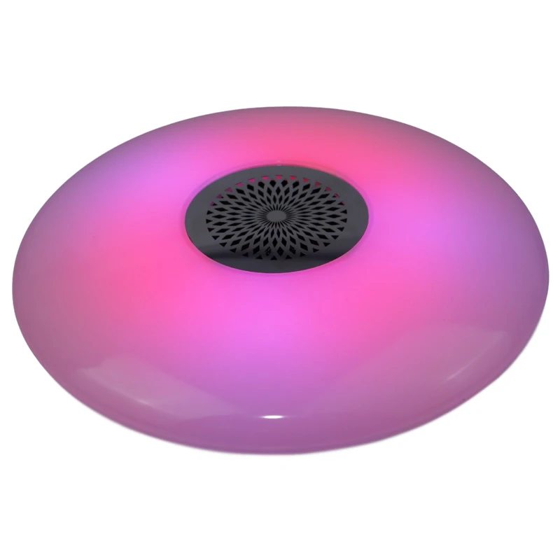 لامپ اسپیکر دار بلوتوثی 24 وات UFO RGB پایه E27 + ریموت کنترل