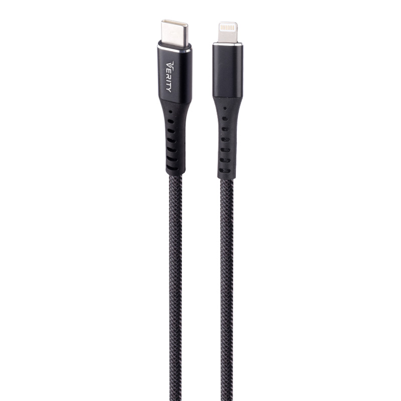 کابل تبدیل فست شارژ Verity CB3132C Type-C To Lightning 1m