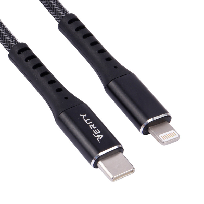 کابل تبدیل فست شارژ Verity CB3132C Type-C To Lightning 1m