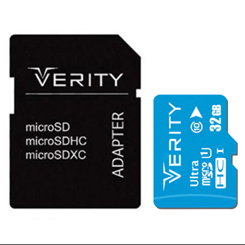 رم میکرو 32 گیگ وریتی Verity U1 C10 65MB/s + خشاب