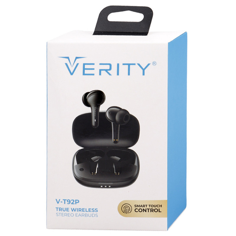 هندزفری بلوتوث دو تایی Verity V-T92P TWS