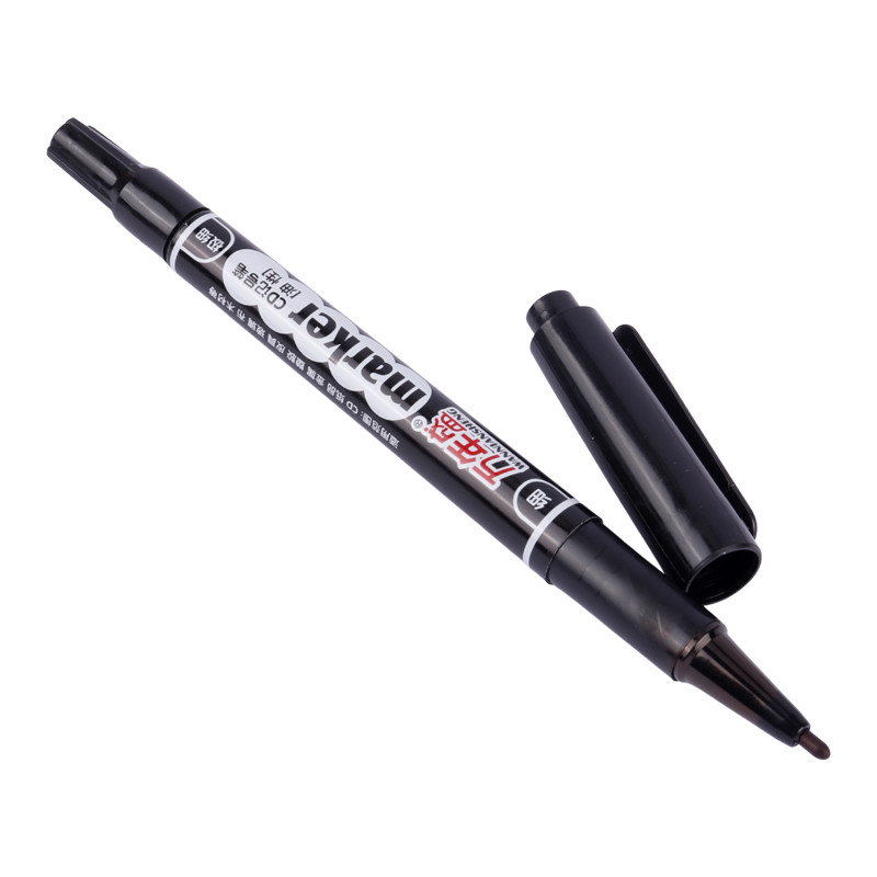 ماژیک CD دو سر Marker W-168 بسته 10 عددی