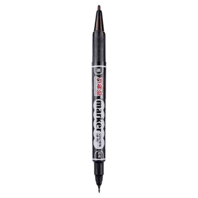 ماژیک CD دو سر Marker W-168 بسته 10 عددی