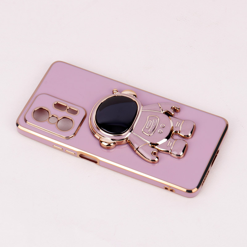 قاب براق My Case استند آدمکی محافظ لنزدار Xiaomi 11T / 11T Pro