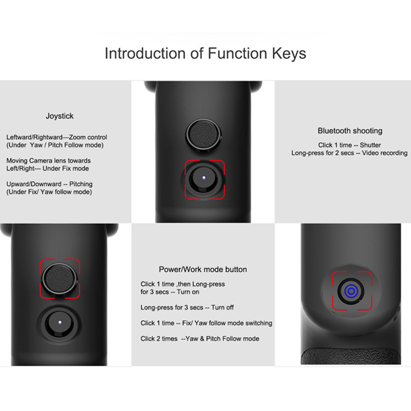 گیمبال موبایل Xiaomi Funsnap Capture 3-Axis