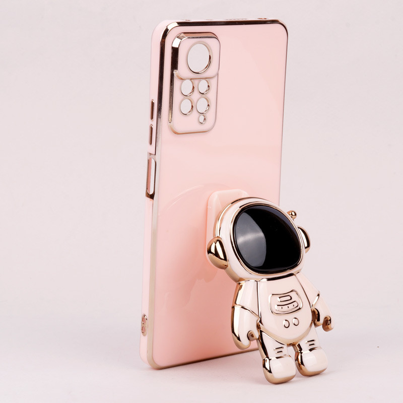 قاب براق My Case استند آدمکی محافظ لنزدار Xiaomi Note 11 Pro