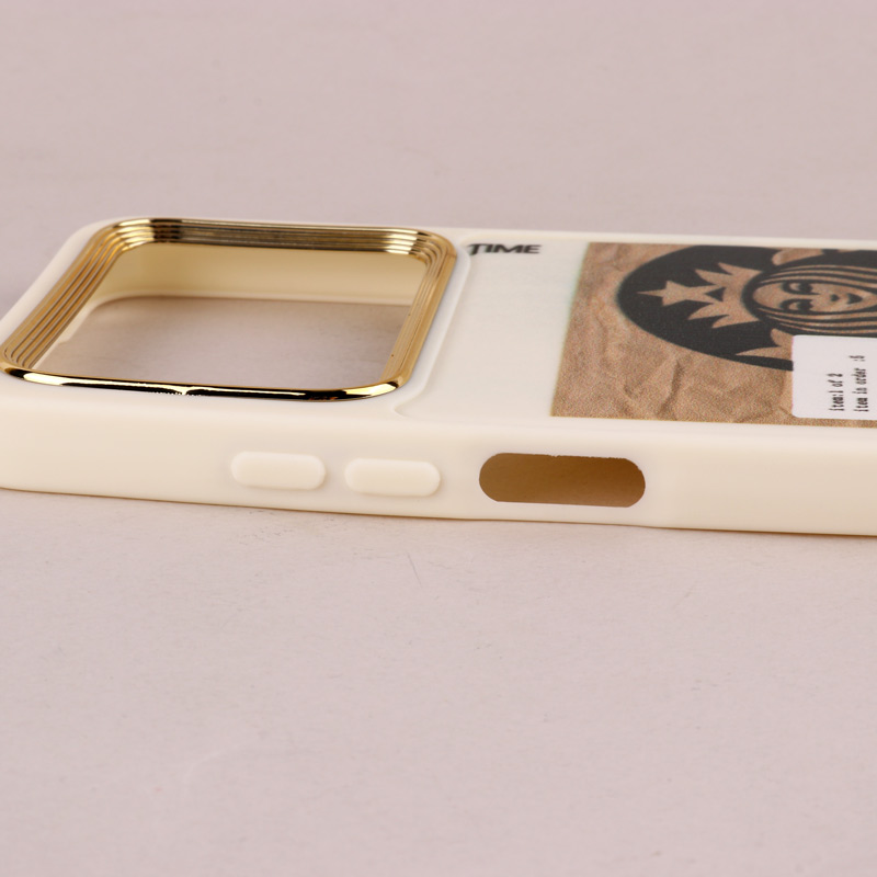 قاب طرحدار Starbucks دور لنز فلزی Xiaomi Poco M4 Pro