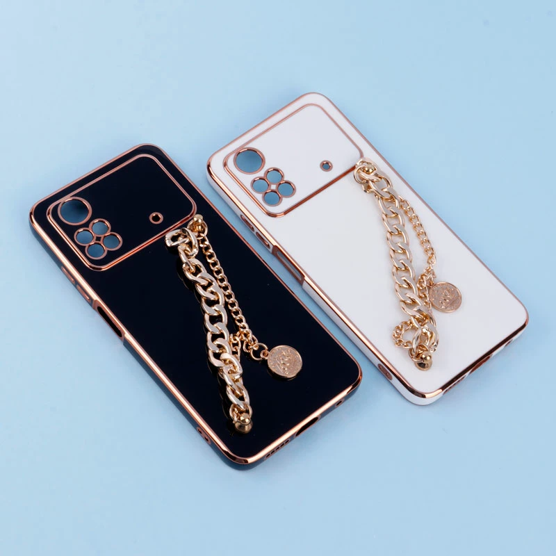 قاب My Case محافظ لنزدار + آویز دستی کارتیر Xiaomi Poco M4 Pro 5G