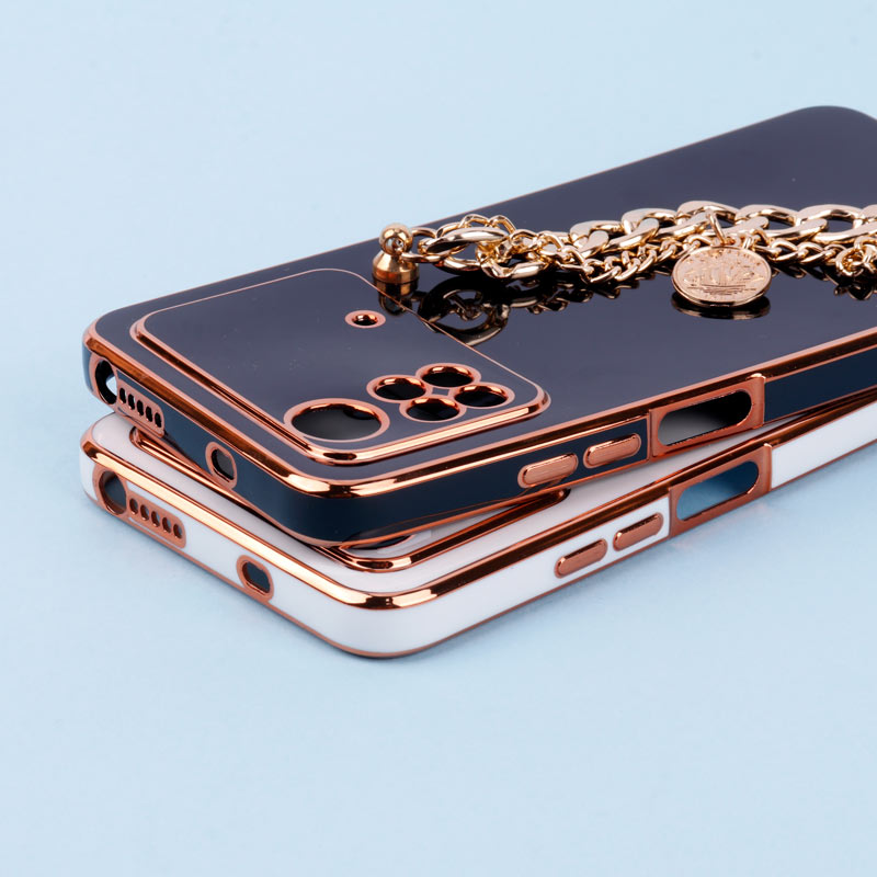 قاب My Case محافظ لنزدار + آویز دستی کارتیر Xiaomi Poco M4 Pro 5G