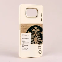 قاب طرحدار Starbucks دور لنز فلزی Xiaomi Poco X3