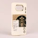 قاب طرحدار Starbucks دور لنز فلزی Xiaomi Poco X3