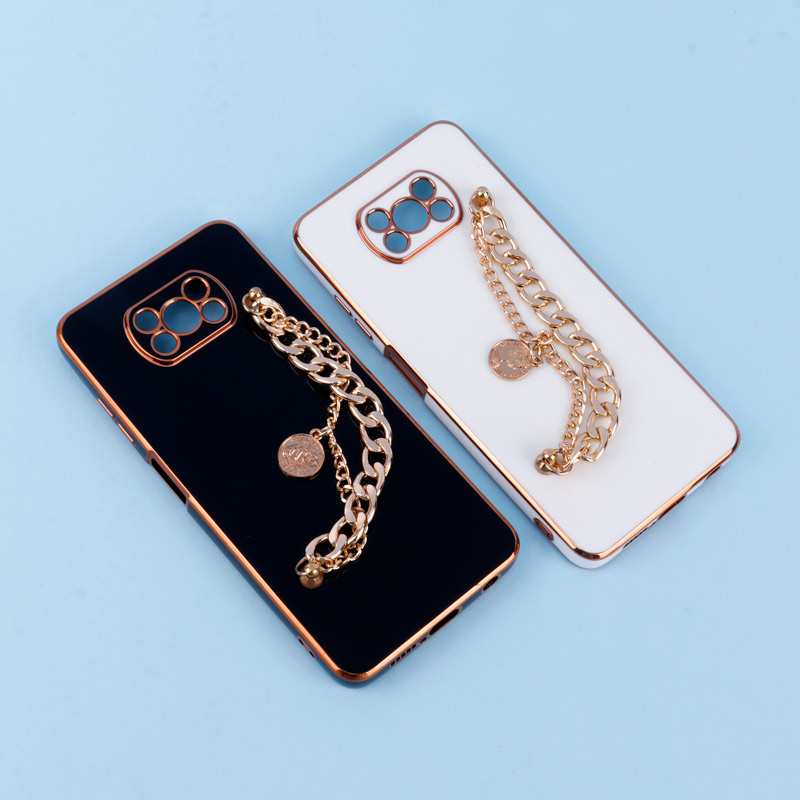 قاب My Case محافظ لنزدار + آویز دستی کارتیر Xiaomi Poco X3