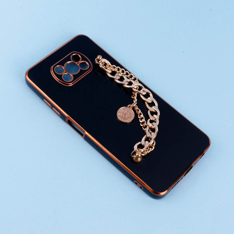 قاب My Case محافظ لنزدار + آویز دستی کارتیر Xiaomi Poco X3