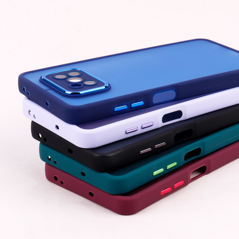 قاب PC متال ایرون مات محافظ لنزدار Xiaomi Poco X3