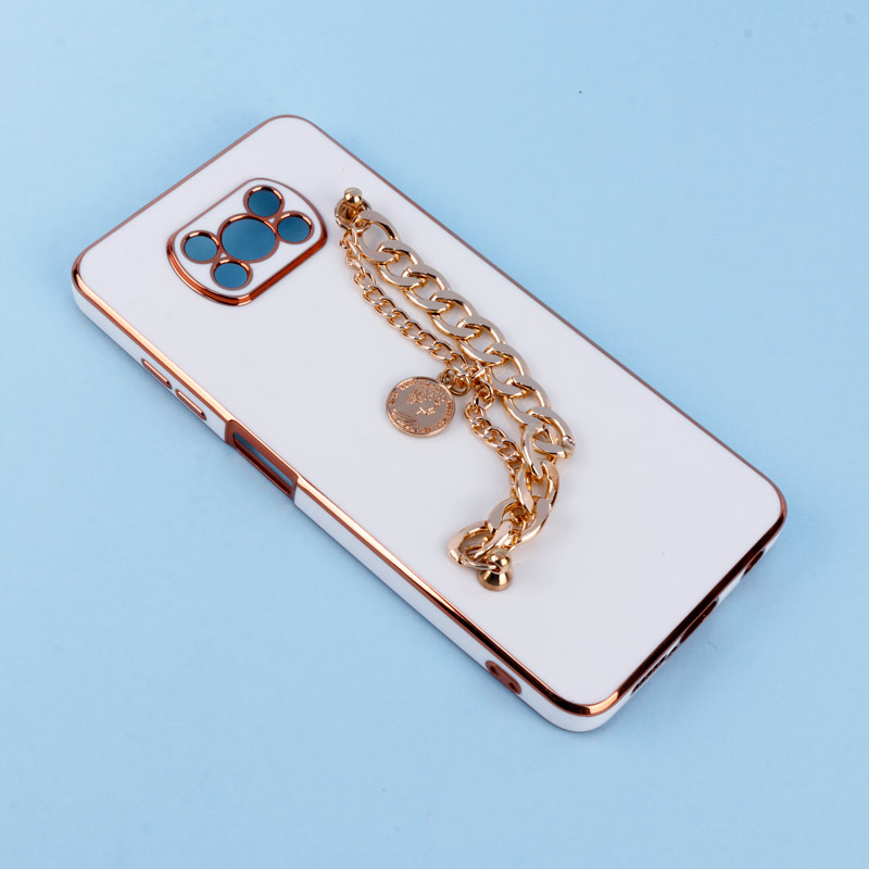 قاب My Case محافظ لنزدار + آویز دستی کارتیر Xiaomi Poco X3