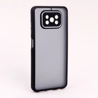 قاب PC شیائومی Poco X3 متال ایرون پشت مات محافظ لنزدار