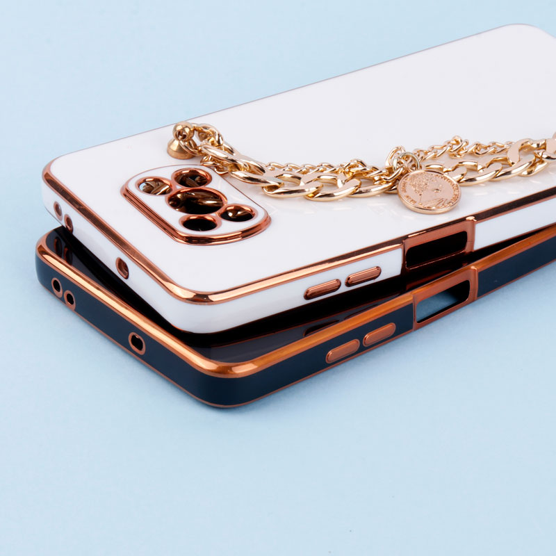 قاب My Case محافظ لنزدار + آویز دستی کارتیر Xiaomi Poco X3