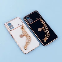 قاب My Case محافظ لنزدار + آویز دستی کارتیر Xiaomi Poco X4 Pro 5G