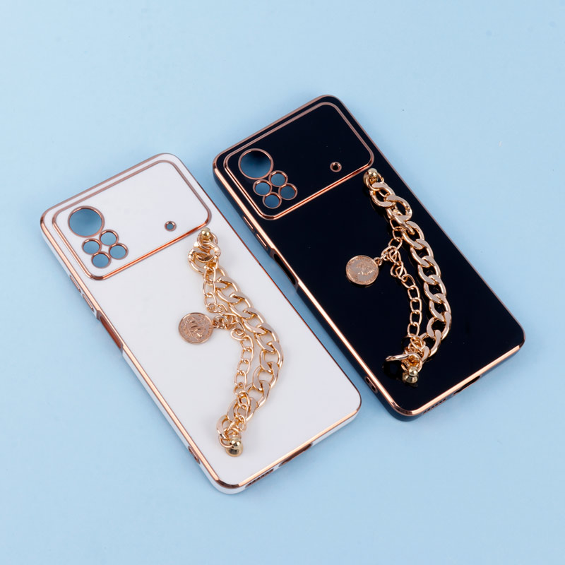 قاب My Case محافظ لنزدار + آویز دستی کارتیر Xiaomi Poco X4 Pro 5G
