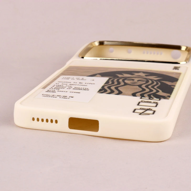 قاب طرحدار Starbucks دور لنز فلزی Xiaomi Poco X4 Pro 5G
