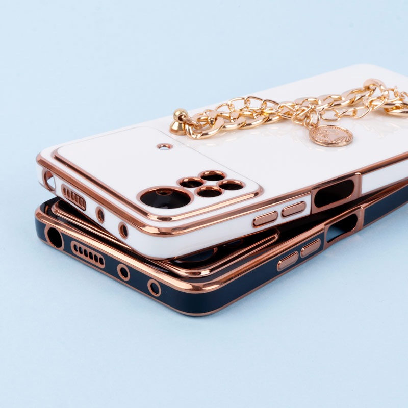 قاب My Case محافظ لنزدار + آویز دستی کارتیر Xiaomi Poco X4 Pro 5G