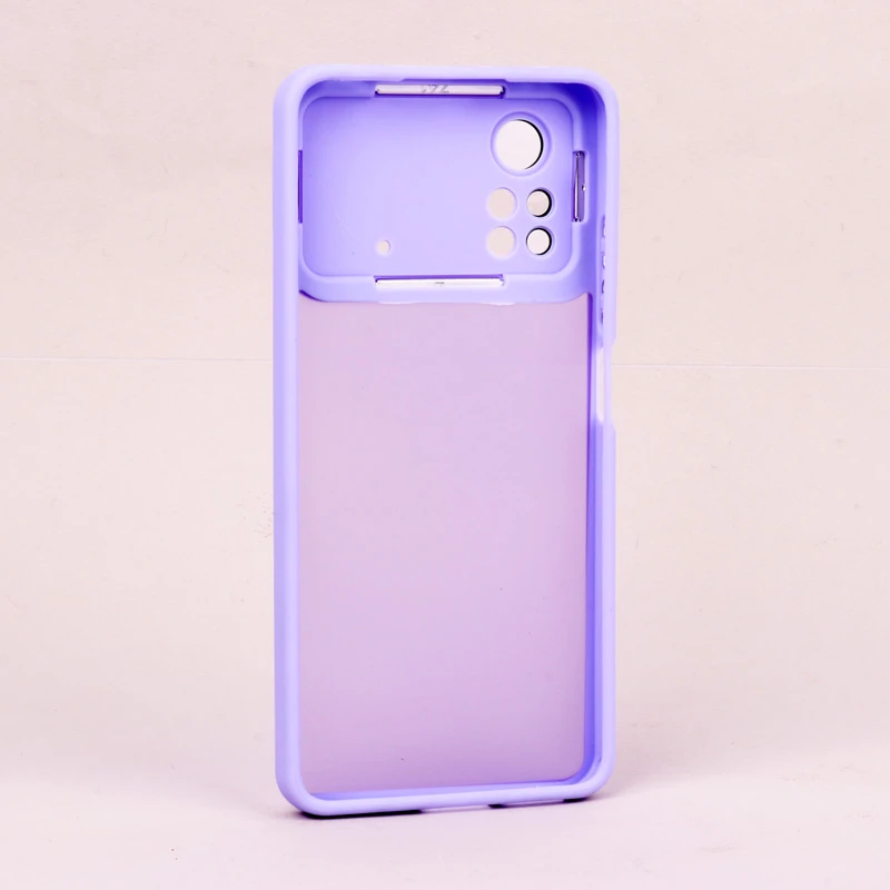 قاب PC شیائومی Poco X4 Pro 5G متال ایرون پشت مات محافظ لنزدار