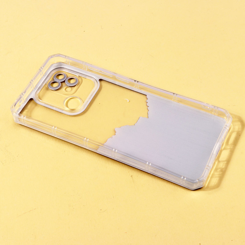 قاب ژله ای شفاف طرح کوهستان محافظ لنزدار Xiaomi Redmi 10C