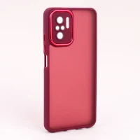 قاب PC متال ایرون مات محافظ لنزدار Xiaomi Redmi Note 10 / 10s