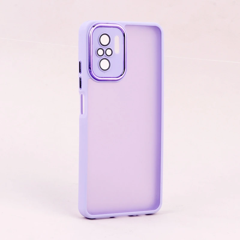 قاب PC شیائومی Redmi Note 10 / 10s متال ایرون پشت مات محافظ لنزدار