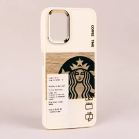 قاب طرحدار Starbucks دور لنز فلزی Xiaomi Redmi Note 10