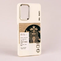 قاب طرحدار Starbucks دور لنز فلزی Xiaomi Redmi Note 10 Pro 4G
