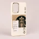 قاب طرحدار Starbucks دور لنز فلزی Xiaomi Redmi Note 10 Pro 4G