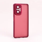 قاب PC شیائومی Redmi Note 10 Pro 4G متال ایرون پشت مات محافظ لنزدار