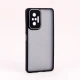 قاب PC شیائومی Redmi Note 10 Pro 4G متال ایرون پشت مات محافظ لنزدار