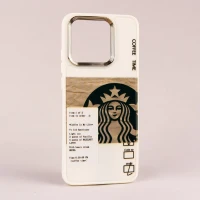 قاب طرحدار Starbucks دور لنز فلزی Xiaomi Redmi 10C