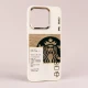 قاب طرحدار Starbucks دور لنز فلزی Xiaomi Redmi 10C