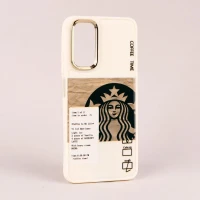 قاب طرحدار Starbucks دور لنز فلزی Xiaomi Redmi Note 11 / 11s