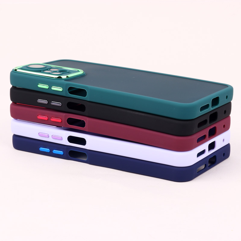 قاب PC متال ایرون مات محافظ لنزدار Xiaomi Redmi Note 11 / 11s