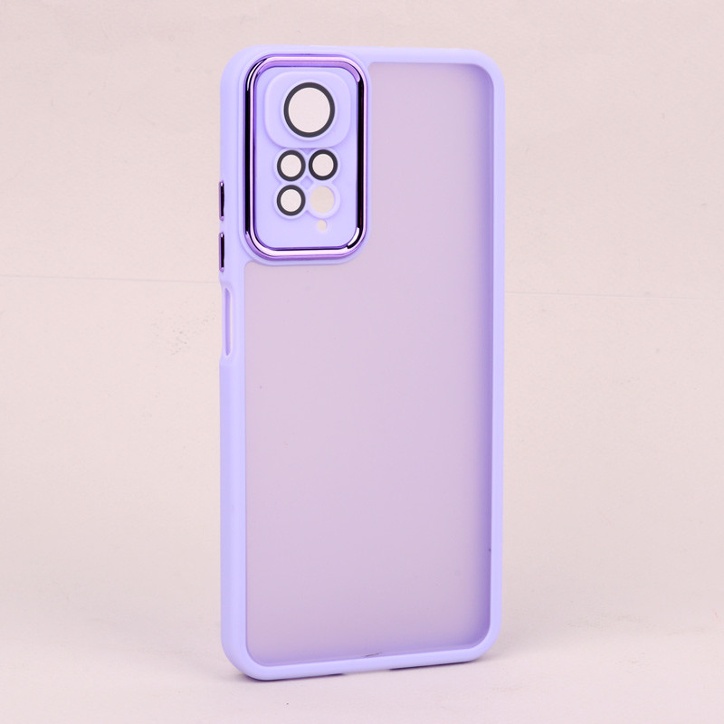 قاب PC متال ایرون مات محافظ لنزدار Xiaomi Redmi Note 11 / 11s