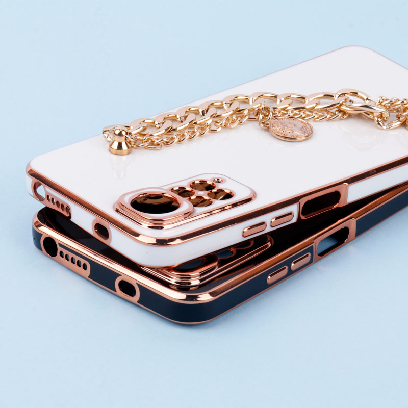 قاب My Case محافظ لنزدار + آویز دستی کارتیر Xiaomi Redmi Note 11 / 11s