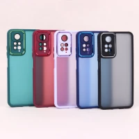 قاب PC متال ایرون مات محافظ لنزدار Xiaomi Redmi Note 11 / 11s