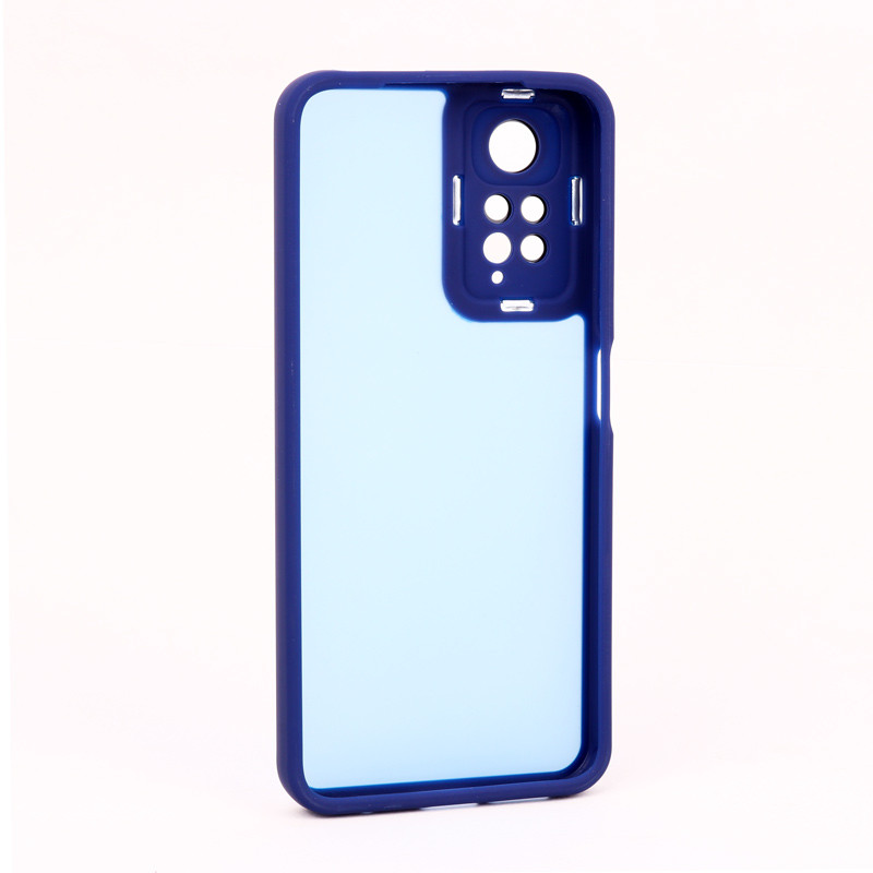 قاب PC متال ایرون مات محافظ لنزدار Xiaomi Redmi Note 11 / 11s