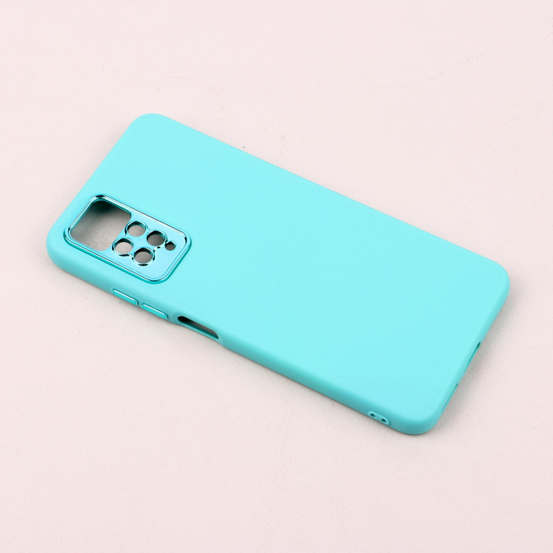 قاب طرح سیلیکونی محافظ لنزدار براق Xiaomi Redmi Note 11 Pro 5G