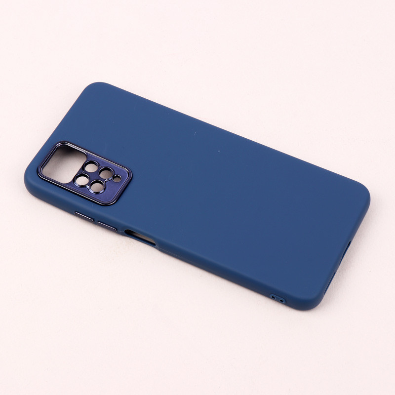 قاب طرح سیلیکونی محافظ لنزدار براق Xiaomi Redmi Note 11 Pro 5G