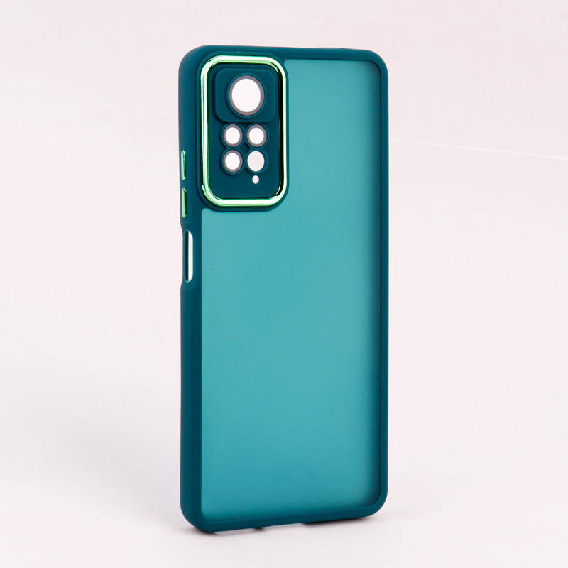 قاب PC متال ایرون مات محافظ لنزدار Xiaomi Redmi Note 11 Pro